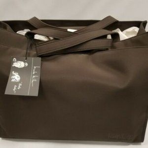 Nicole Miller Espresso Diaper Messenger Bag